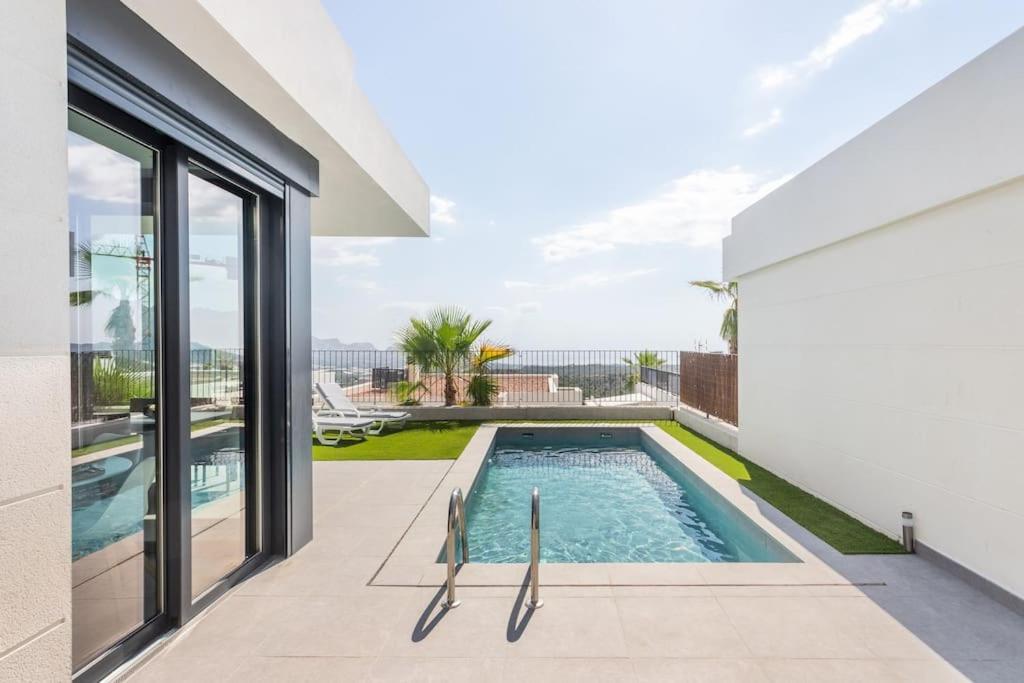 Casa Con Piscina Privada Polop 빌라 외부 사진