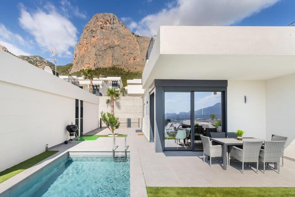Casa Con Piscina Privada Polop 빌라 외부 사진