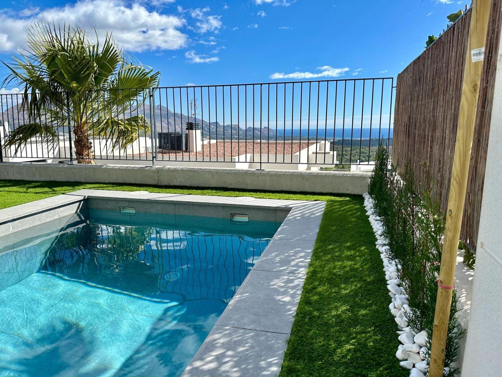 Casa Con Piscina Privada Polop 빌라 외부 사진